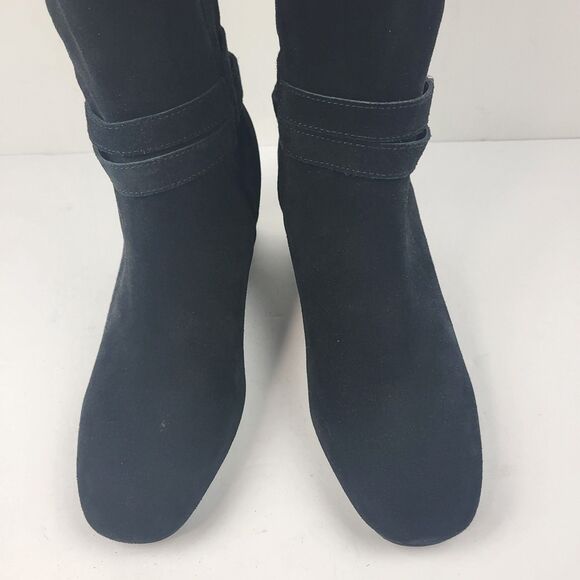 BLONDO ASHLEY Waterproof Knee High Boot Faux leather suede Black 8.5M - Picture 11 of 15